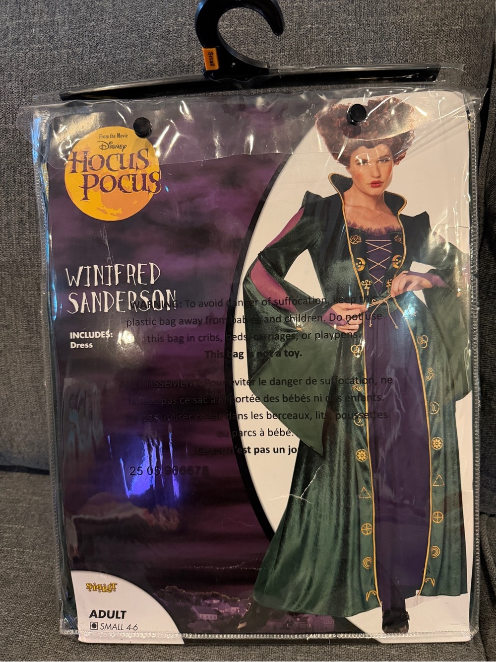 Winifred Sanderson Women's Costume Dress - Includes Wig
